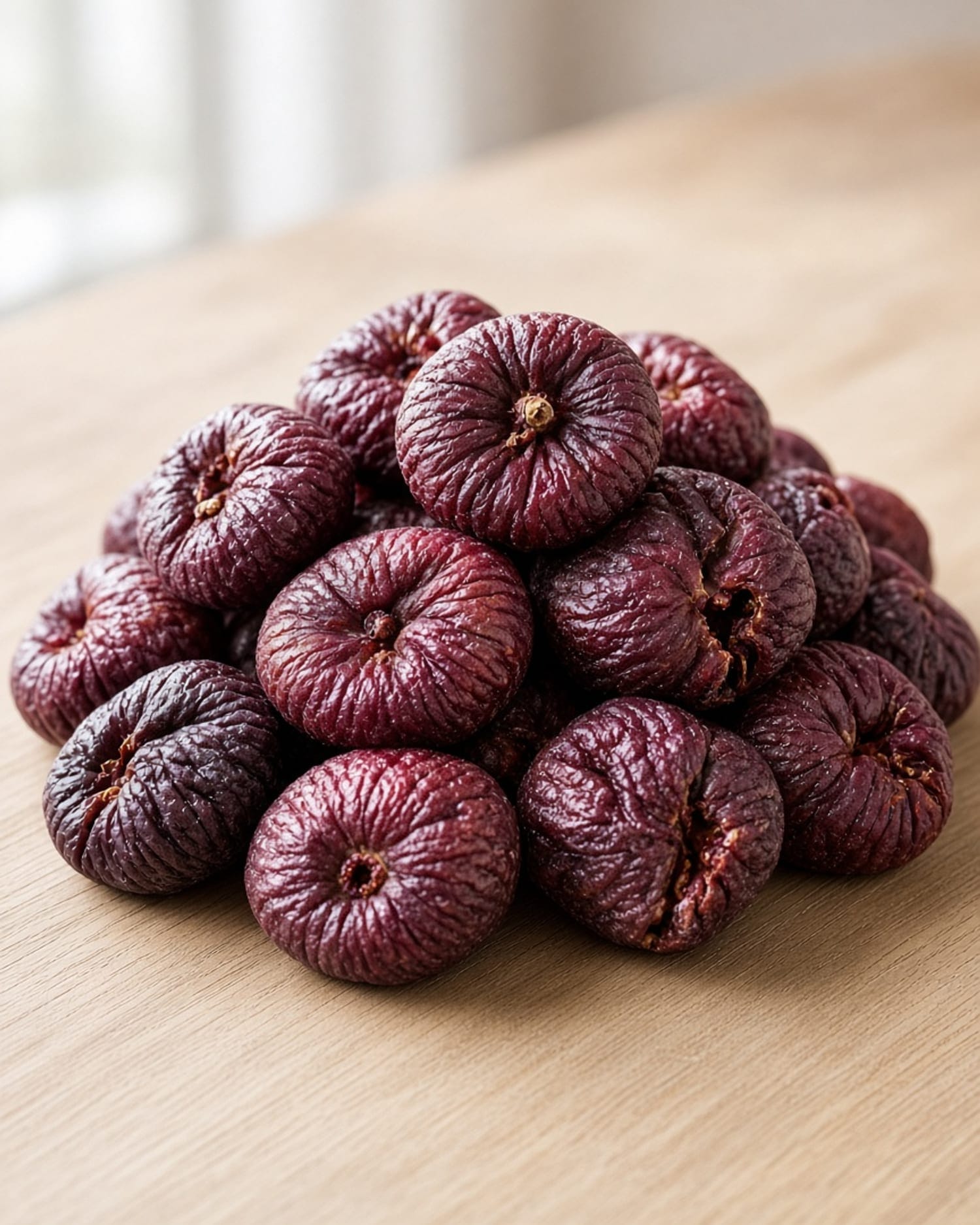 Figues rouges séchées